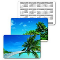 Calendar Card Wallet Size / Lenticular Beach Flip Effect (Blank)